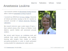 Tablet Screenshot of aloukina.com